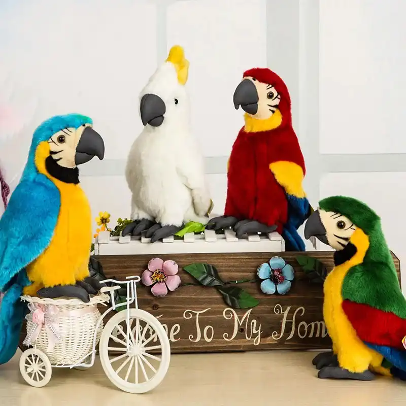 cockatoo plush toy