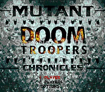 Mutant Doom Troopers 16 бит MD игровая карта для sega Mega Drive для Genesis