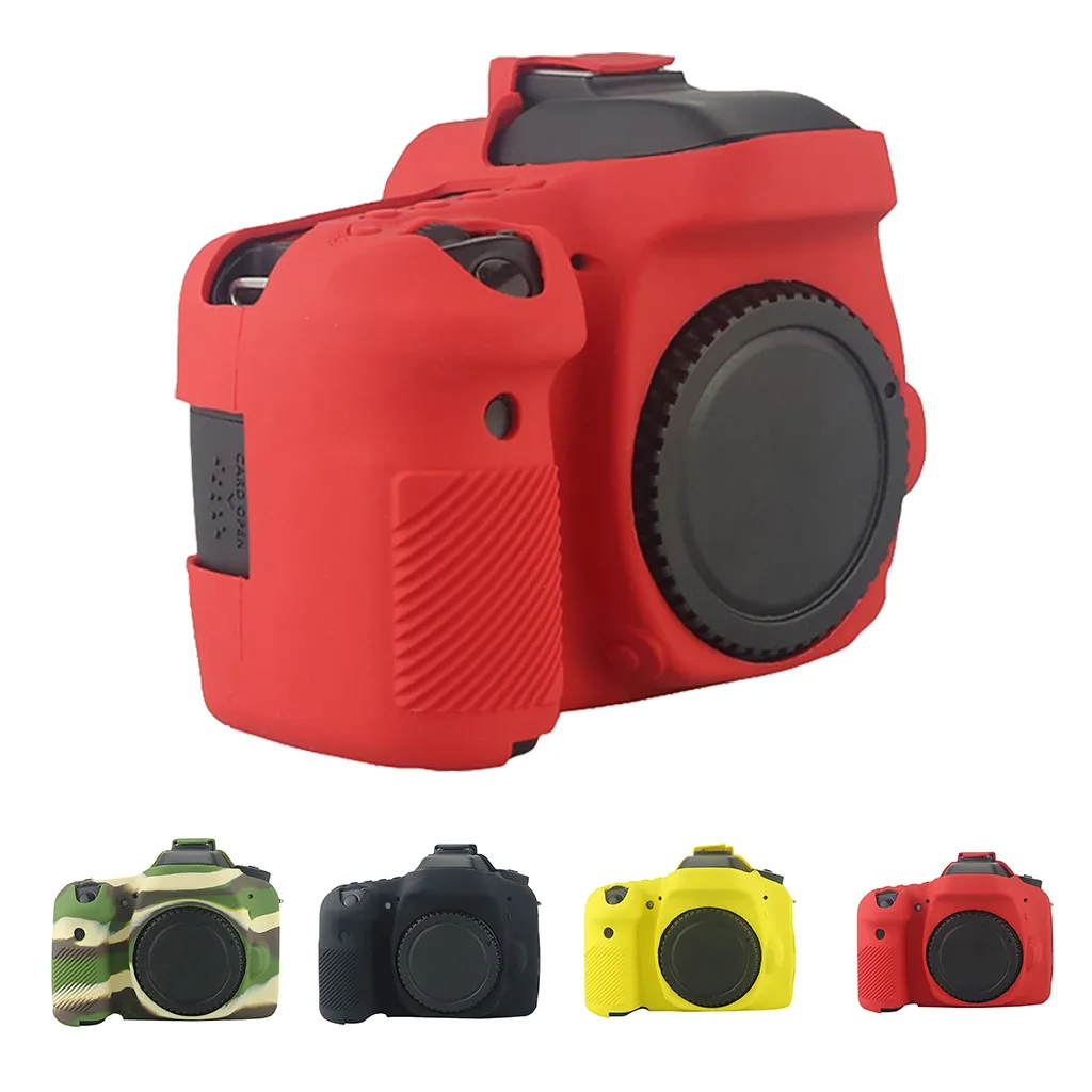 Резиновый силиконовый защитный чехол для корпуса мягкая сумка камеры Canon EOS 3000D