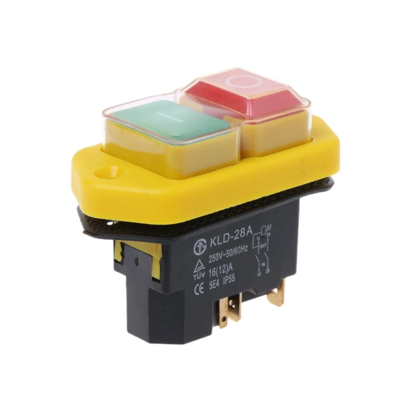 

KLD28A Electric Waterproof Magnetic ON OFF Button Switch Explosion-proof IP55