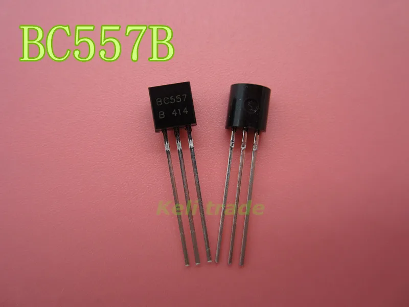 Новый транзистор BC557 0.1A/45V PNP TO 92 1000 шт.|transistor pnp|transistor to-92transistor bc557 |