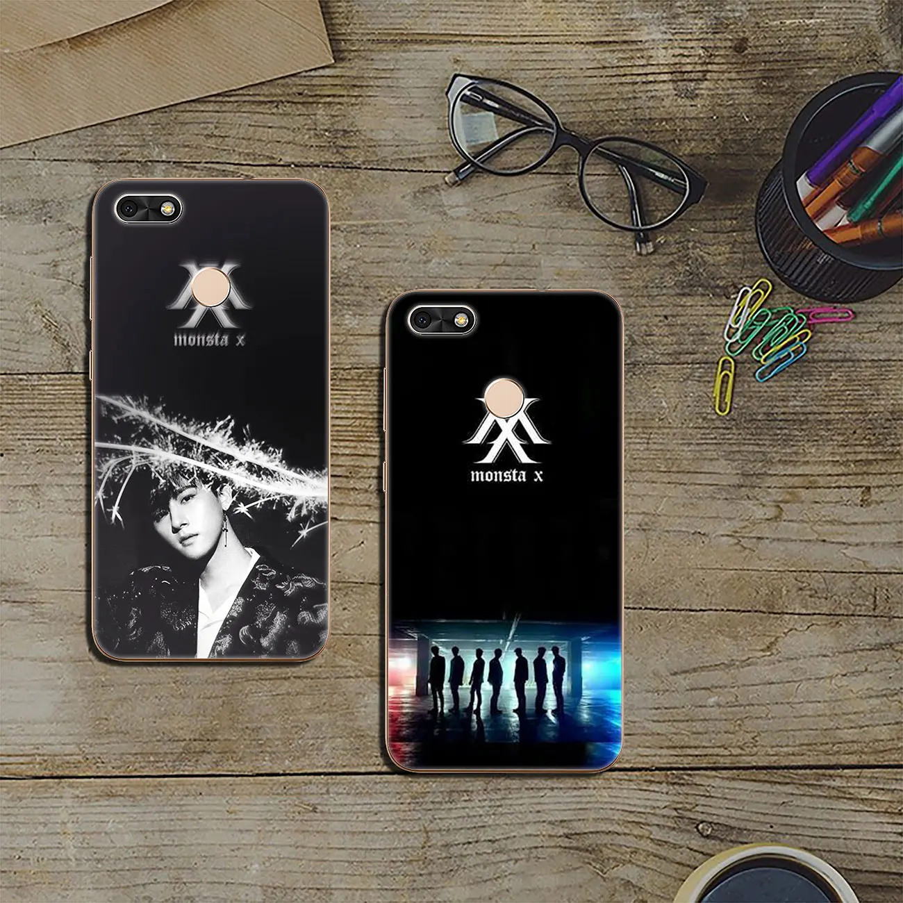 Жесткий чехол для телефона Lavaza MONSTA X Bands Huawei Y9 Y7 Prime 2018 2019 Honor 20 10 8 8A 8X 9X 9 Lite 7C 7X 7A