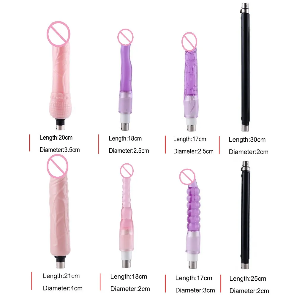 Sex Machine female masturbation dildo pumping gun with 6 dildos attachments automatic sex machines for women 2
