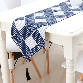 

Modern Table Runner chemin de table Table Runners for Wedding Party camino de mesa tafelloper Geometric Placemat Home Textile