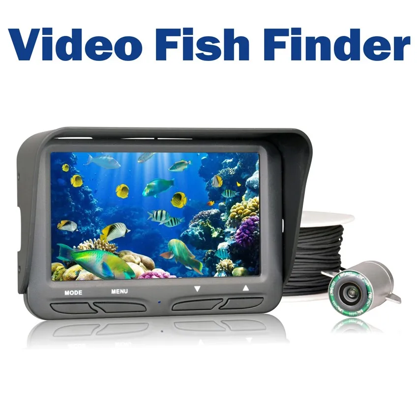 0,3 мегапикселей подводная ИК-камера 30 м видео кабель с 6 светодиодный ИК-подсветкой для камеры FIshfinder FF118