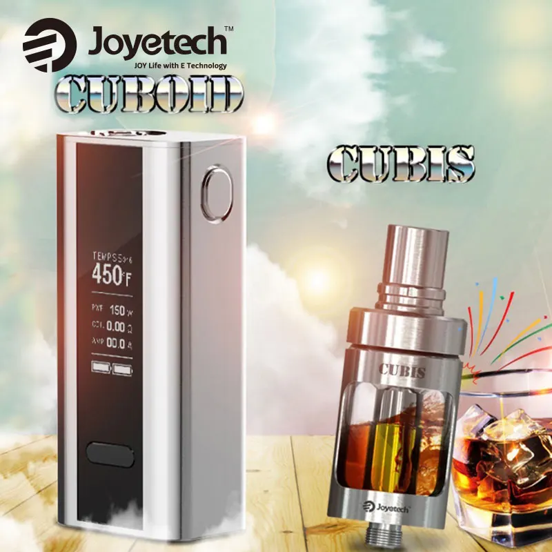 Prix pour D'origine 150 W Joyetech Cuboid TC Mod w/Cubis Réservoir 3.5 ml Boîte de Cigarette électronique Mod Vaping Kit vs Eleaf istick Pico E-cig Prix pour D'origine 150 W Joyetech Cuboid TC Mod w/Cubis Réservoir 3.5 ml Boîte de Cigarette électronique Mod Vaping Kit vs Eleaf istick Pico E-cig