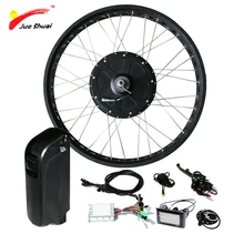

Powerful 1000W 48V Fat Tire Electric Bike Conversion Kit with Battery Hub Motor Wheel for Fat MTB Mountain Snow Bike 4.0*26