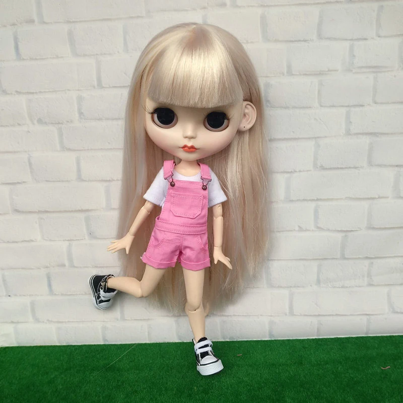 1 шт. Blyth куклы наряды футболки комбинезон одежда для Барби, 1/6 BJD, Momoko, Azone, OB27 куклы аксессуары