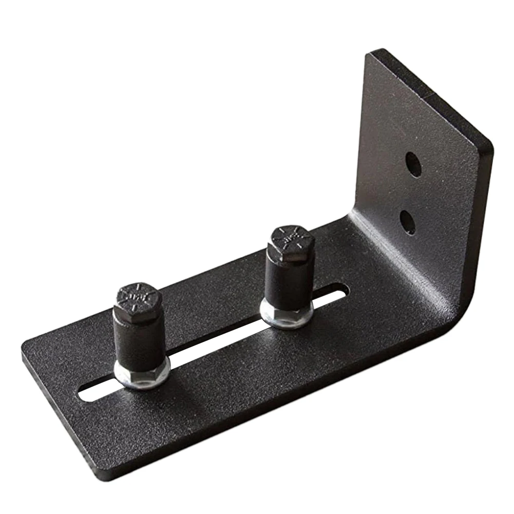 

Wall Mount Floor Guide Barn Door Hardware Stay Roller Powder Coated W/Screws Set For Floor Hardware
