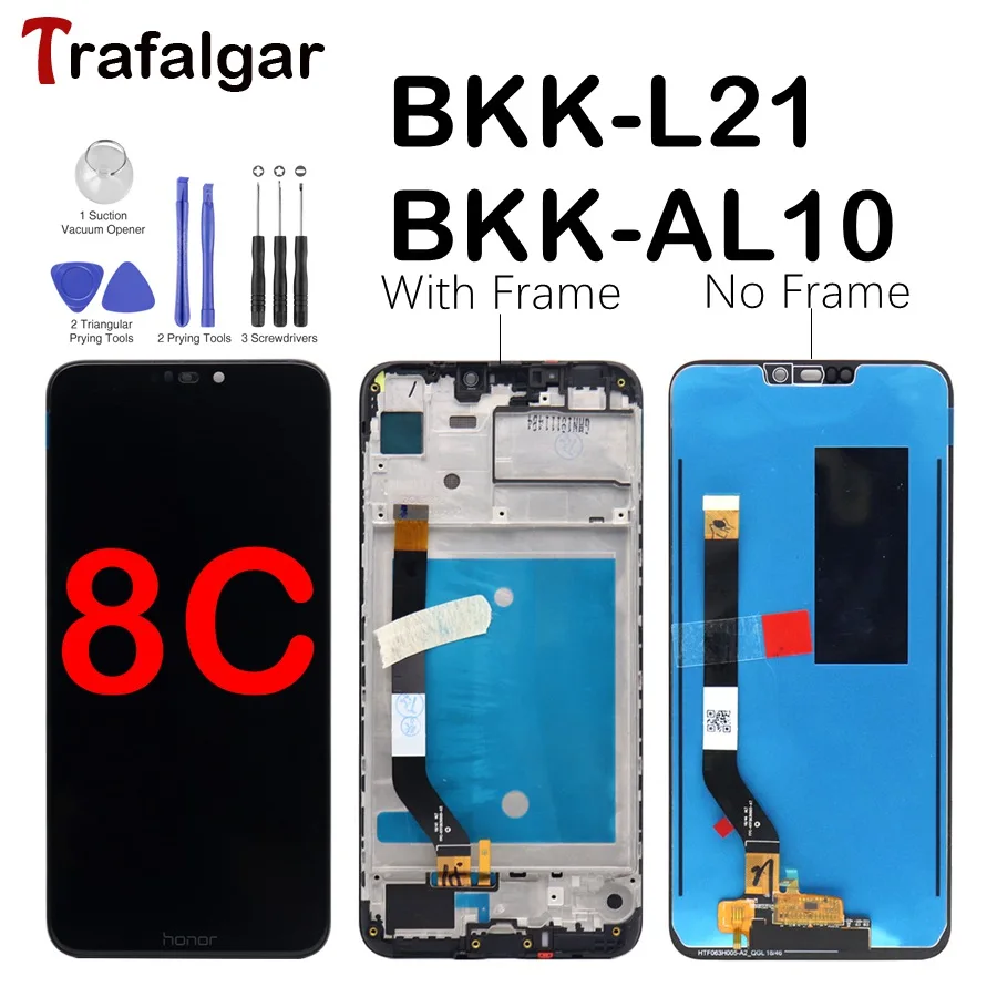 Huawei Honor 8C LCD Display Touch Screen Digitizer Assembly For Huawei