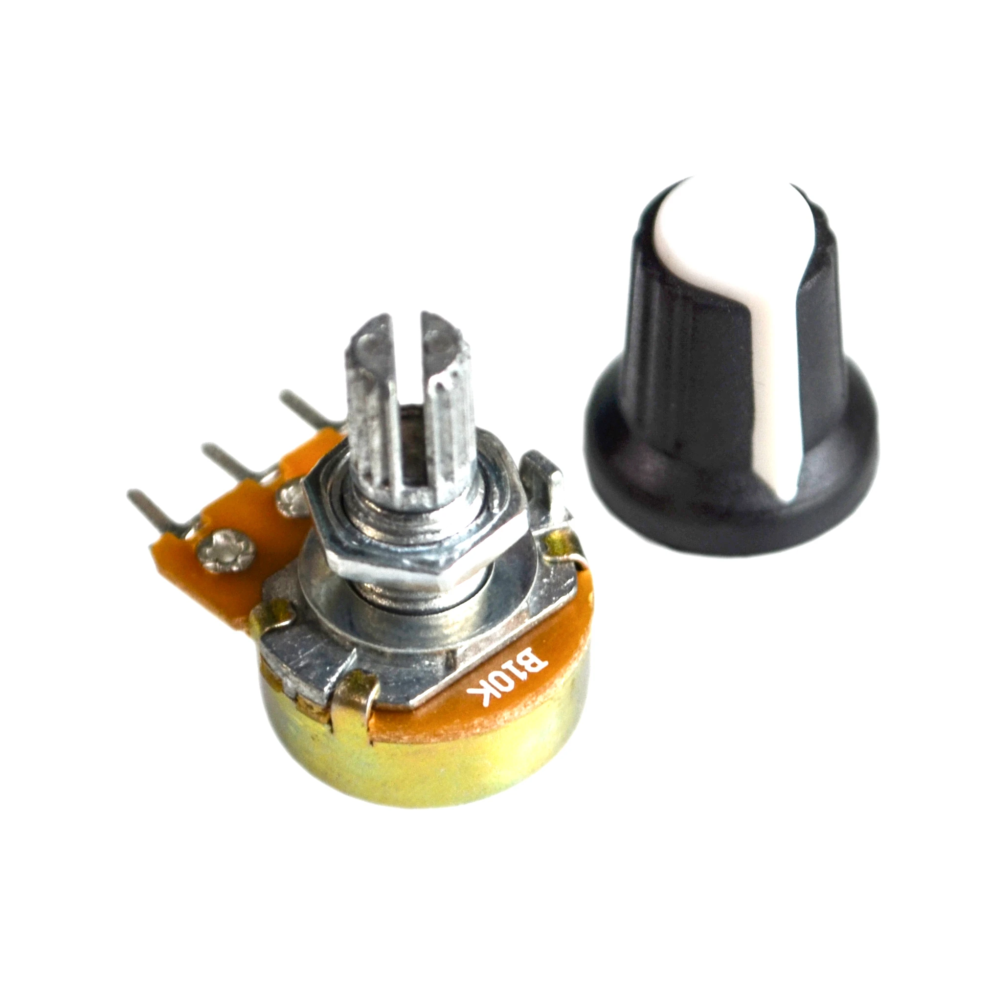 Potentiometers Electrical Equipment & Supplies Passive Components 100pcs B10K 10K Ohm Liner