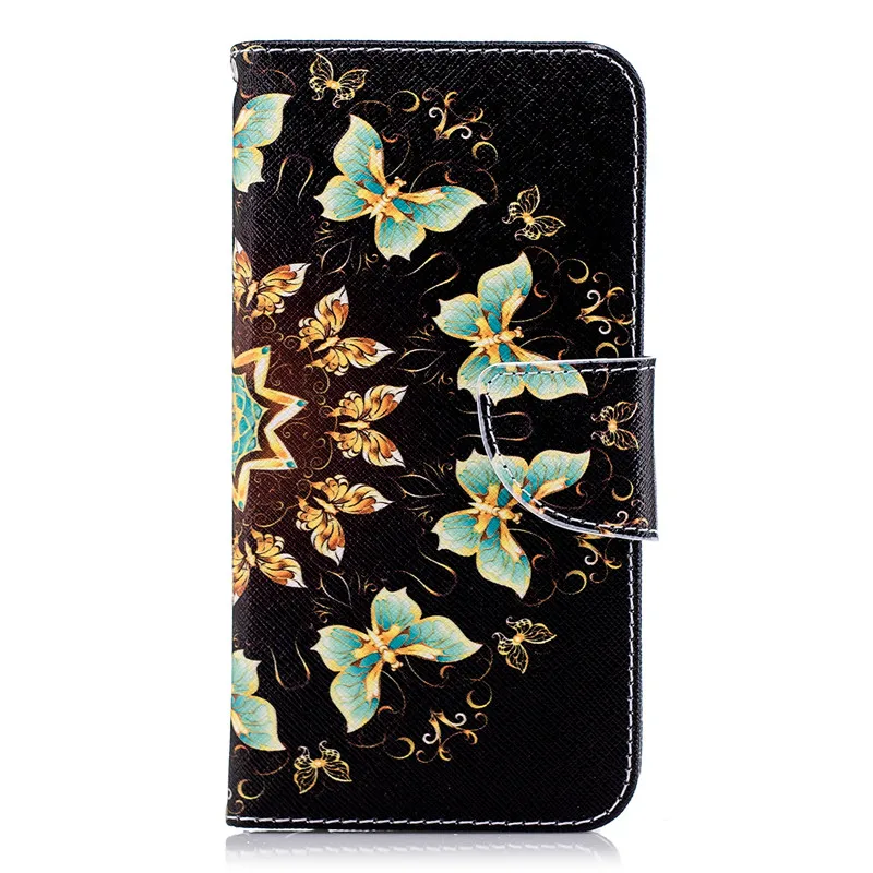 Для Fundas samsung Galaxy S9 S8 plus Чехол кожаный флип-кошелек для Coque samsung A8 Plus чехол Магнитный милый чехол для телефона - Цвет: 14