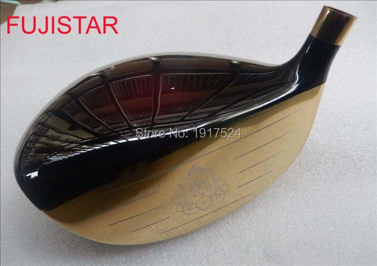 Клюшка для гольфа fujistar GIGA Grand Slam premium SD high COR titanium golf driver head gold color 10,5 deg Лофт