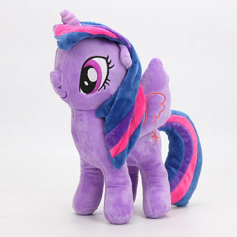 20-35 см игрушки My Little Pony friendly is Magic Princess Cadence Пинки Флаттершай Рарити дискорд пони плюшевые мягкие куклы - Цвет: new purple