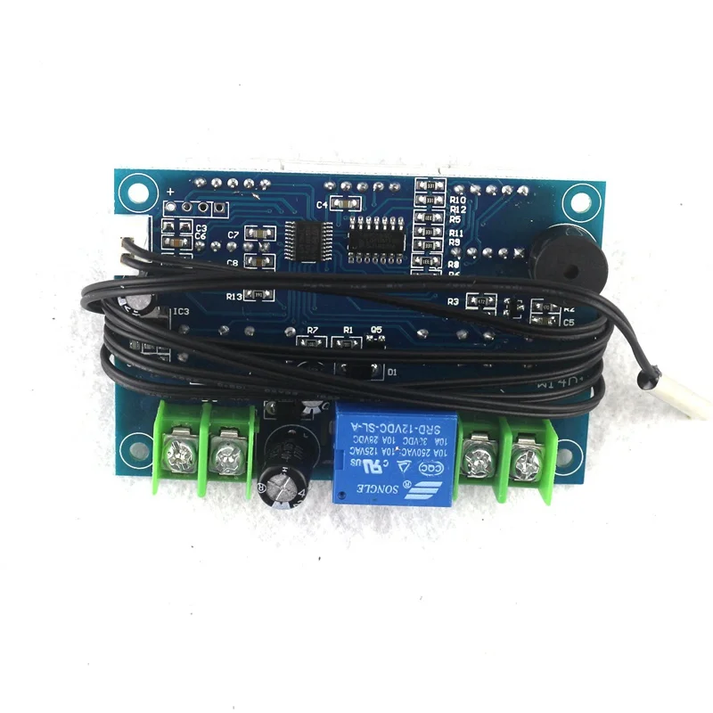 Интеллектуальный температурный регулятор с NTC датчиком W1401. LED дисплей питание