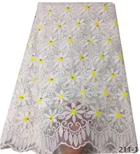 New Designs Milk Silk African French Lace Fabric High Quality Nigeria French Net Lace 2019 With Beaded lace For Women 211