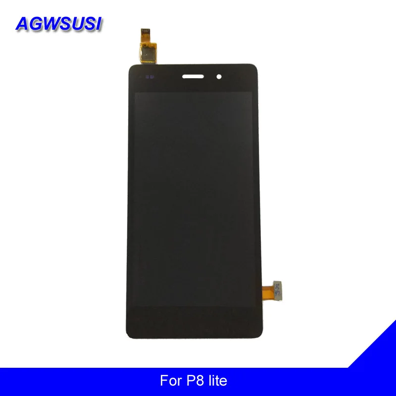 

For Huawei Ascend P8 Lite LCD ALE-L04 L21 TL00 L23 CL00 L02 UL00 Lcd Touch Screen Digitizer Sensor LCD Display Assembly Frame
