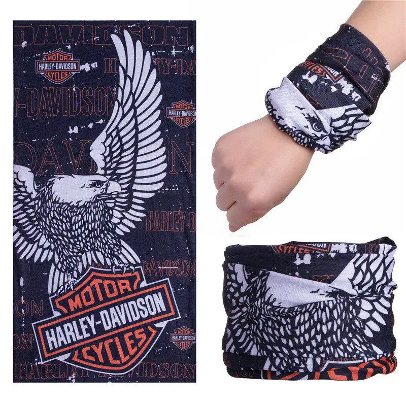 

2018 New Mens Womens Hiking Scarf Sport Headwear Men Women Reversible Bandanas Motorcycle Turban Hand Band Magic Scarves Outdoor