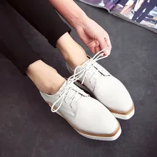 Новое поступление; красивые женские туфли на танкетке с квадратным носком; цвет черный, белый; 1 цвет; женская обувь на платформе; модная женская обувь на шнуровке; WSH255