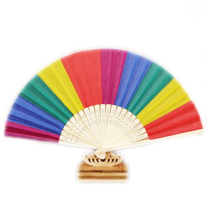 Rainbow fan (3)