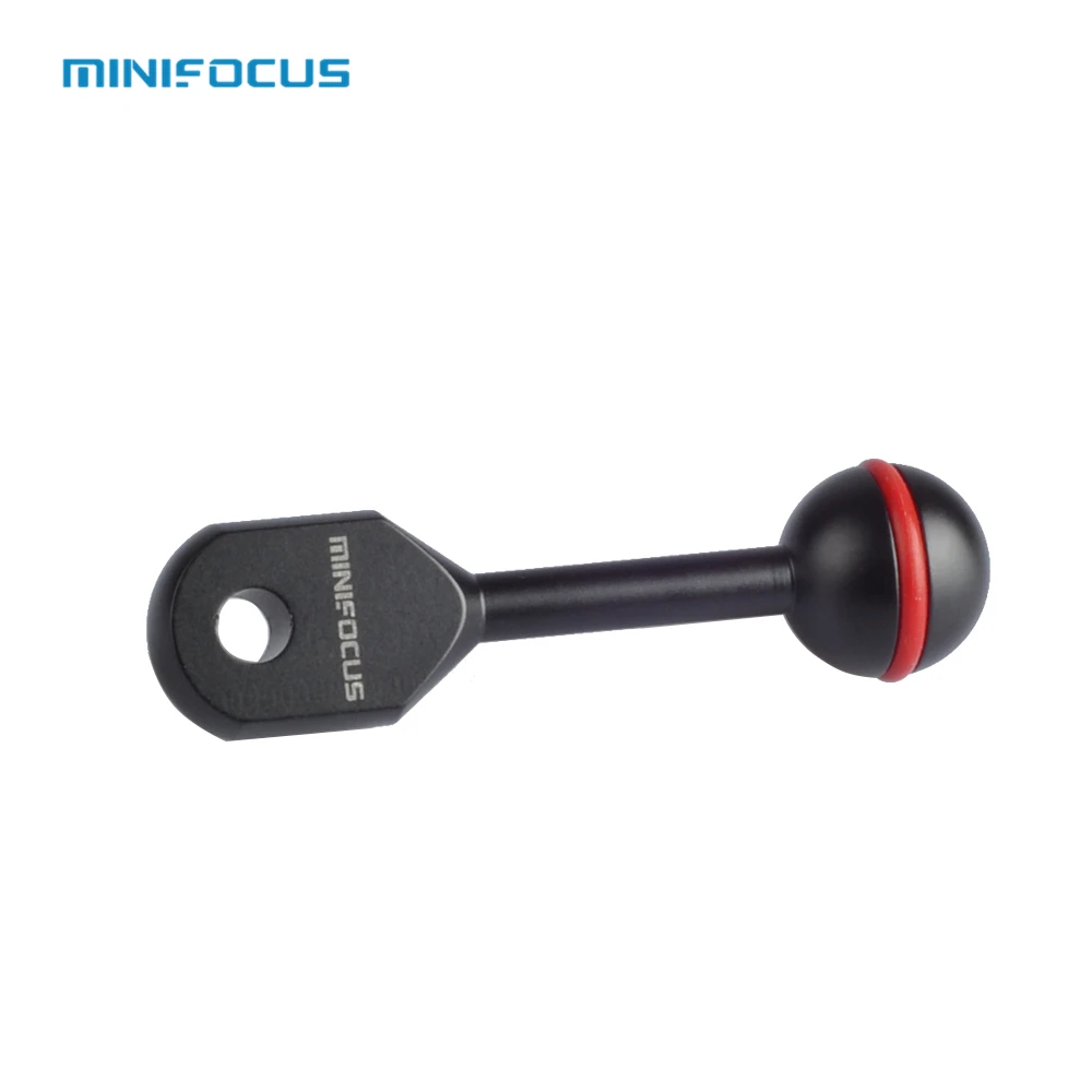 

Minifocus YS Head Adapter 1" Ball Aluminium arm Mount Base 3"/7.62cm for Underwater Photography Diving Housing Light System