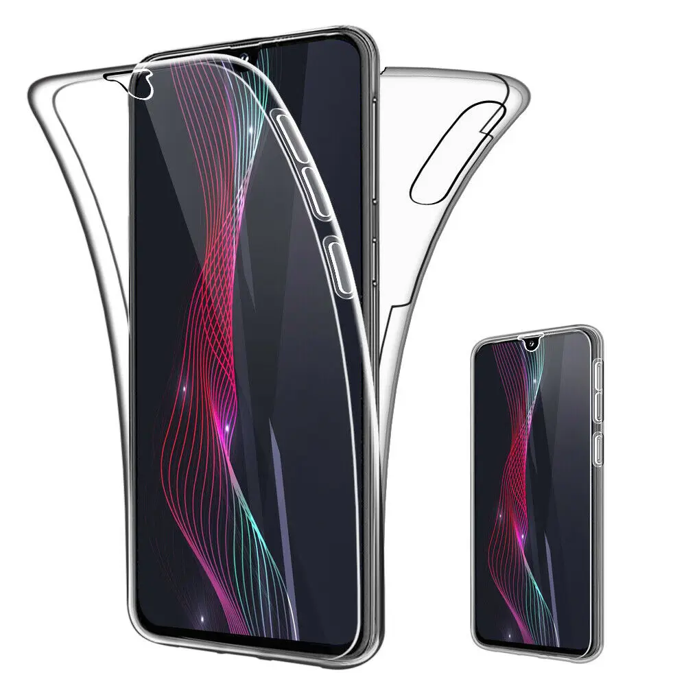New 360 Full Body Case for Samsung Galaxy A50 Phone Cases Soft Silicone TPU Cover M10 M20 A10 A30 A40 Fundas |