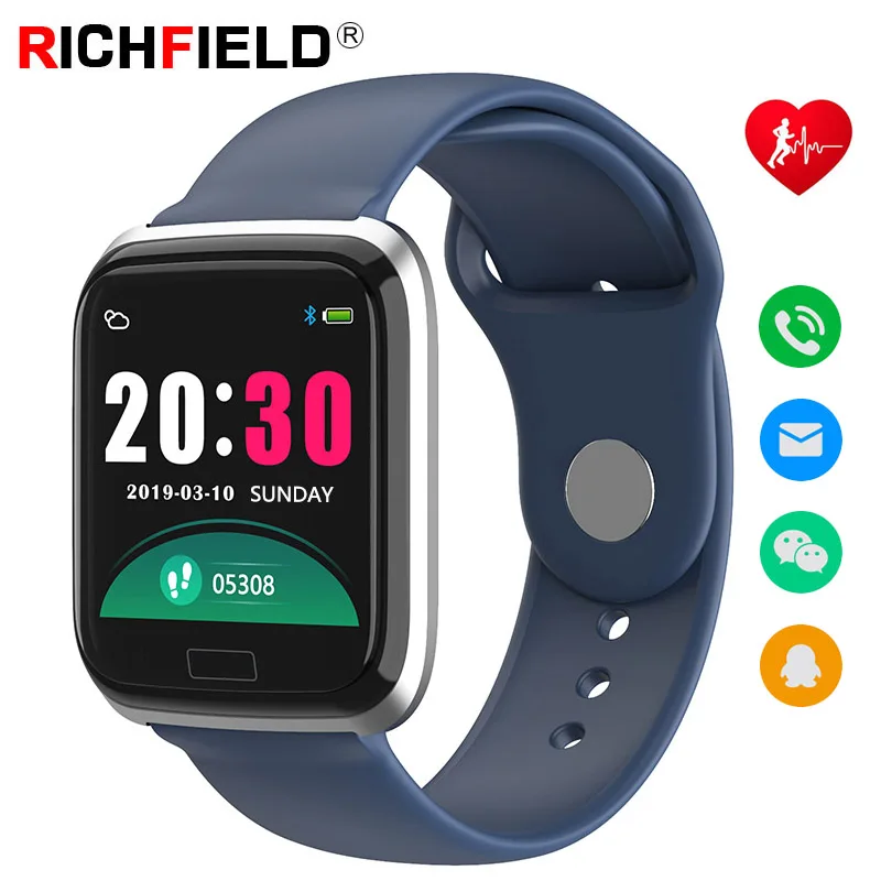 

Smart band Multi-Sport Wristband Blood Pressure Oxygen SMS Call Reminder Smartband Fitness Band Activity Tracker Smart Bracelet