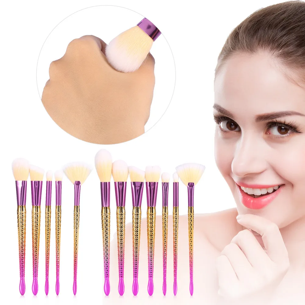 

5Pcs/7Pcs Eye Makeup Brushes Blending Eyebrow Eyeshadow Eyeliner Lip Foundation Concealer Blush Powder Kabuki Brush kit