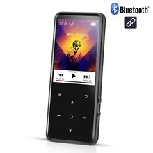 Без потерь звук MP4 плеер Bluetooth 4,0 и динамик 2,4 дюймов экран 16 Гб Mp4 плеер Поддержка FM радио музыка, рекордер