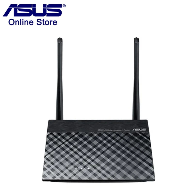 Оригинальный бренд ASUS роутер RT N12 + wifi 300 Мбит/с 2 4 ГГц 5dBi корня WPS vpn беспроводной