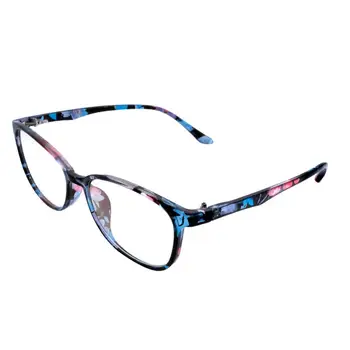 

Computer Reading Glasses Eyewear Mens Womens Students +0.25 to +4.0 Anti Blue Ray Blocking Readers Black Floral Pink New Frames