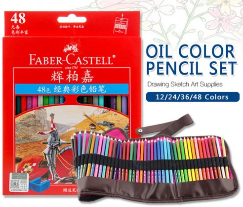 Faber Castell Цвет ed бренд Lapis картины художника масляный цветной карандаш Карандаш