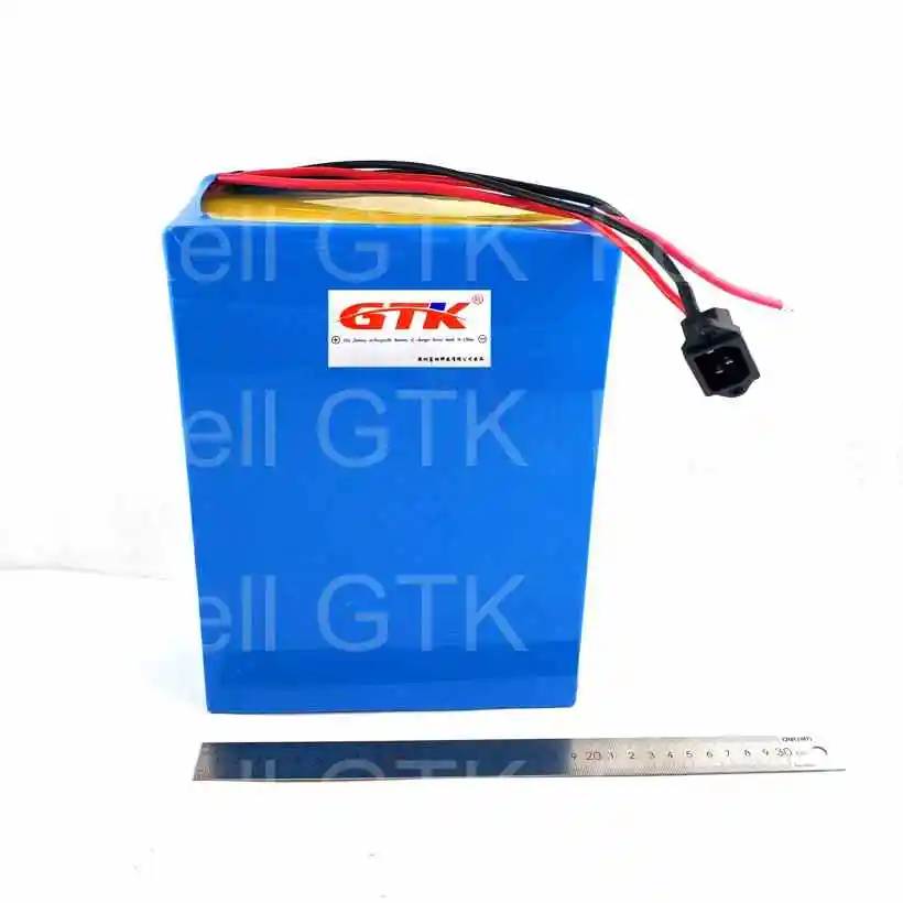 GTK High 48V 20AH LiFePO4 battery 48v 2000w electric bike battery pack power accu 32650 cell 45A BMS + quick 58.4v 5A charger (4)