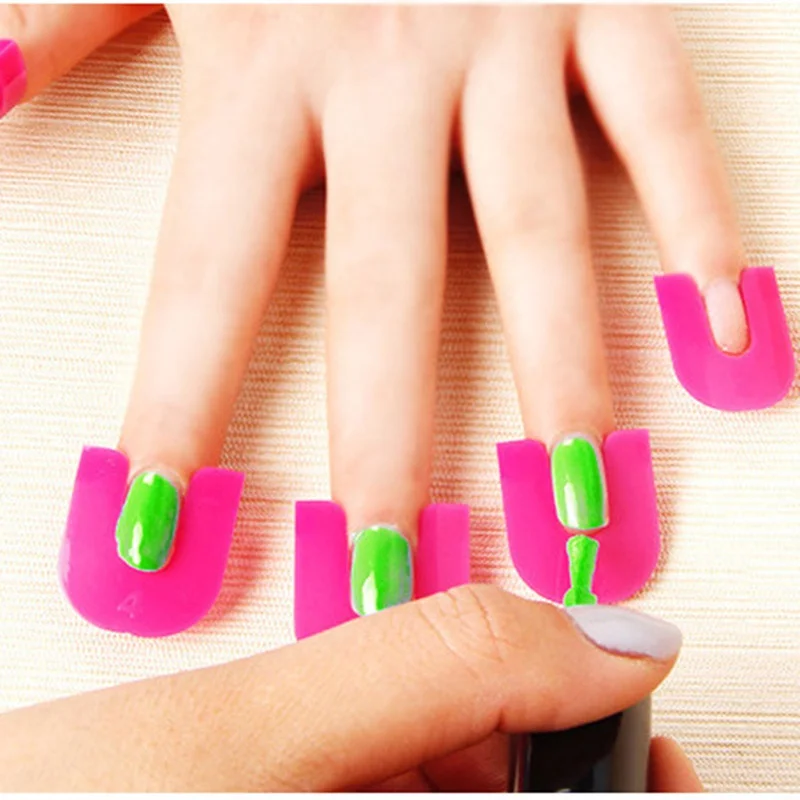 26pcs/box Makeup Tool Nail Varnish Protector Creative Spill Resistant