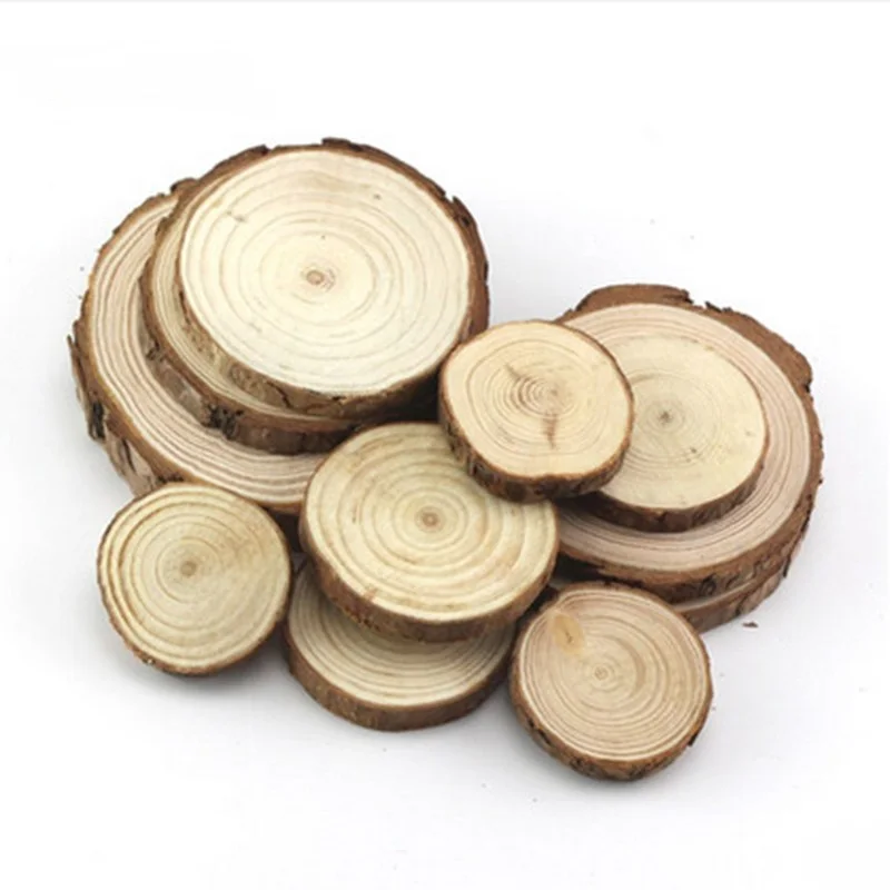 Wood Log Slices Christmas Birthday Baby Shower Rustic Country