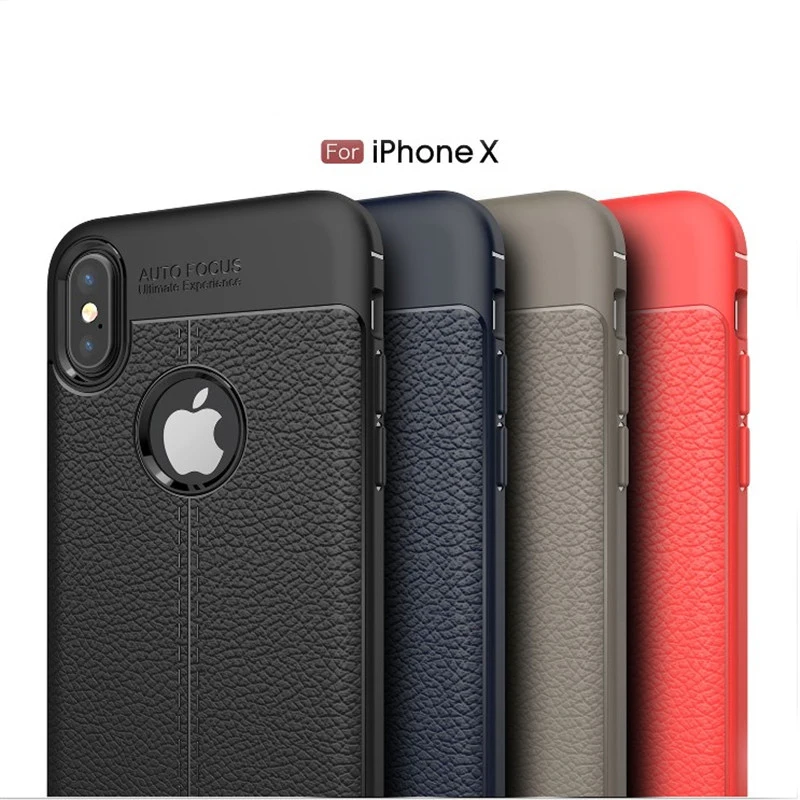 Для iphone х чехол coque X принципиально x кожаный мобильный телефон shell оснастку на