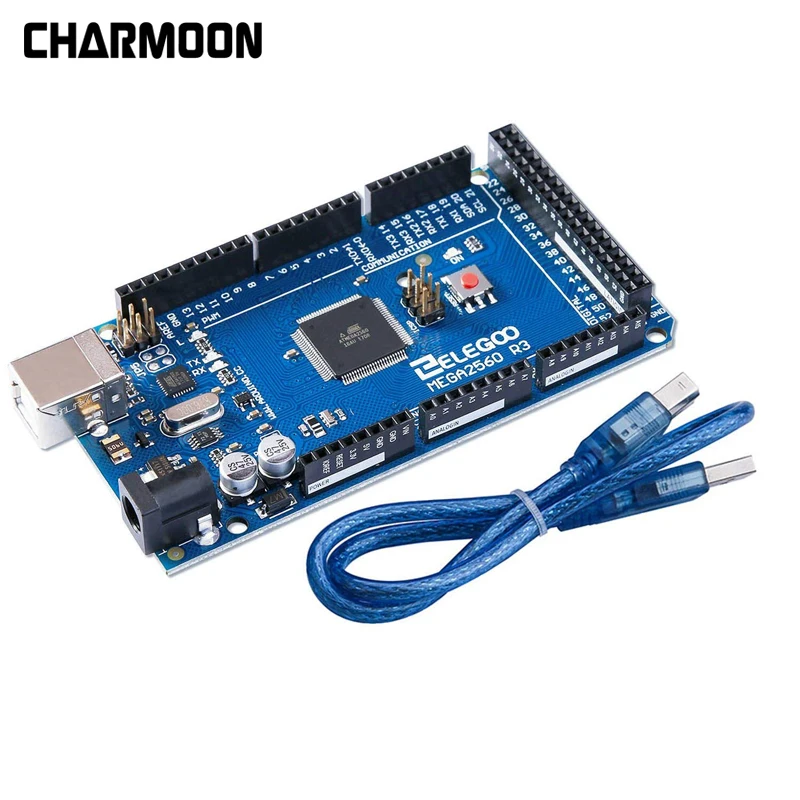 USB плата MEGA 2560 R3 ATmega2560 AVR + кабель для arduino MEGA2560 R3|Демонстрационные стенды| |