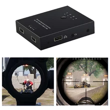 USB мышь контроллер адаптер клавиатуры для sony PS4/PS3/Xbox One 360/FPS игровой контроллер разъём и играть лучший подарок геймера