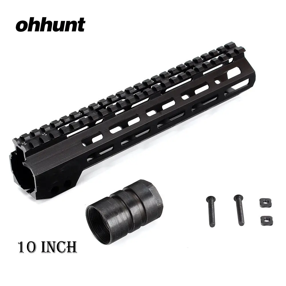 Тактический прицел крепление " 9" 1" 12" 13," 15" 1" дюймов AR15 поплавковая M-LOK Keymod Handguard для охотничьей тропы w стальная гайка