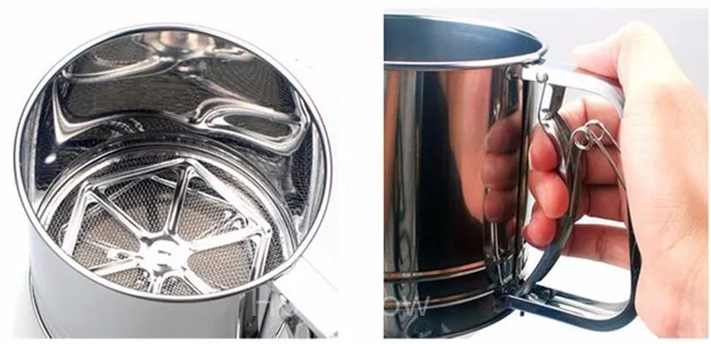 flour sieve big double ply 3 j