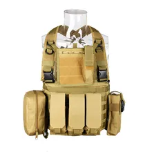 Военный тактический жилет тактический molle армии Открытый бой жилет airsoft войны игра черный Открытый охоты жилет для кемпинга Пешие прогулки