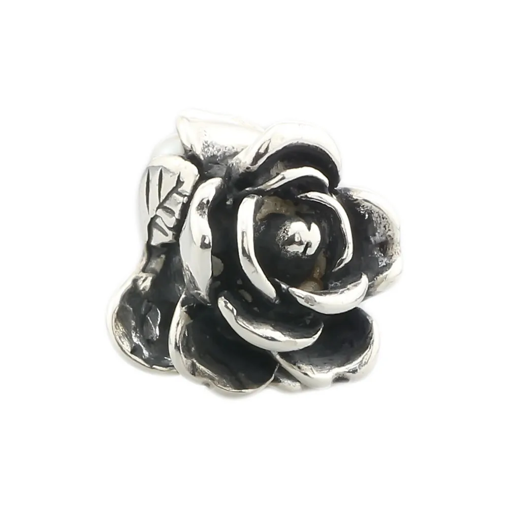 

Beads Hunter Genuine Sterling Silver Charm Jewelry rose june
