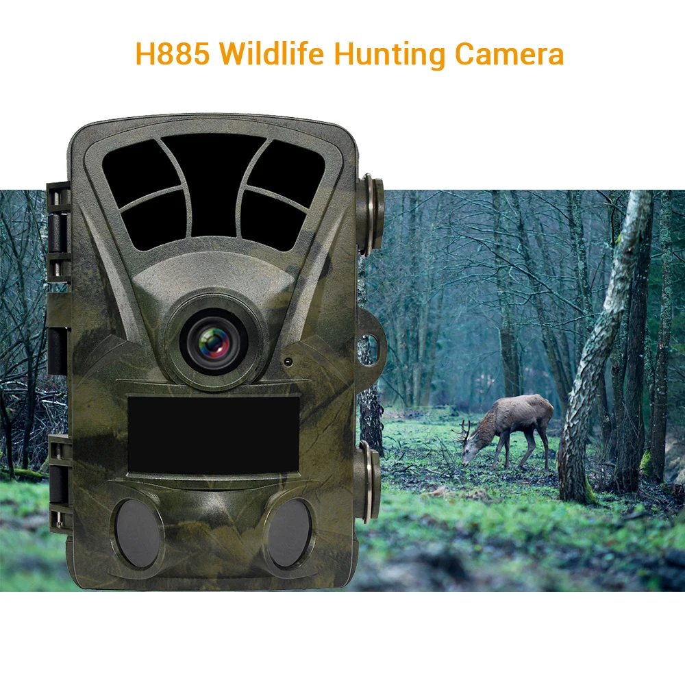 

BOBLOV H885 2.4" LCD Full HD Hunting Trail Camera 16MP Game Cam Home Guard 120 degree PIR Motion Detection