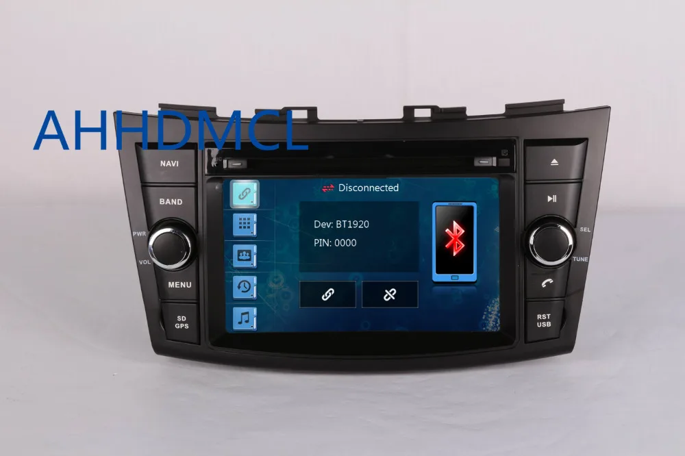 Perfect AHHDMCL Car Multimedia Player DVD Stereo Navigation For Suzuki Swift 2011 2012 2013 2014 2015 2016 2017 4