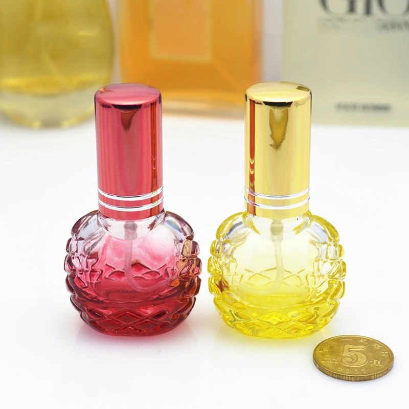 Download Round 8ml Makeup Perfume Spray Glass Bottle Refillable ... Yellowimages Mockups