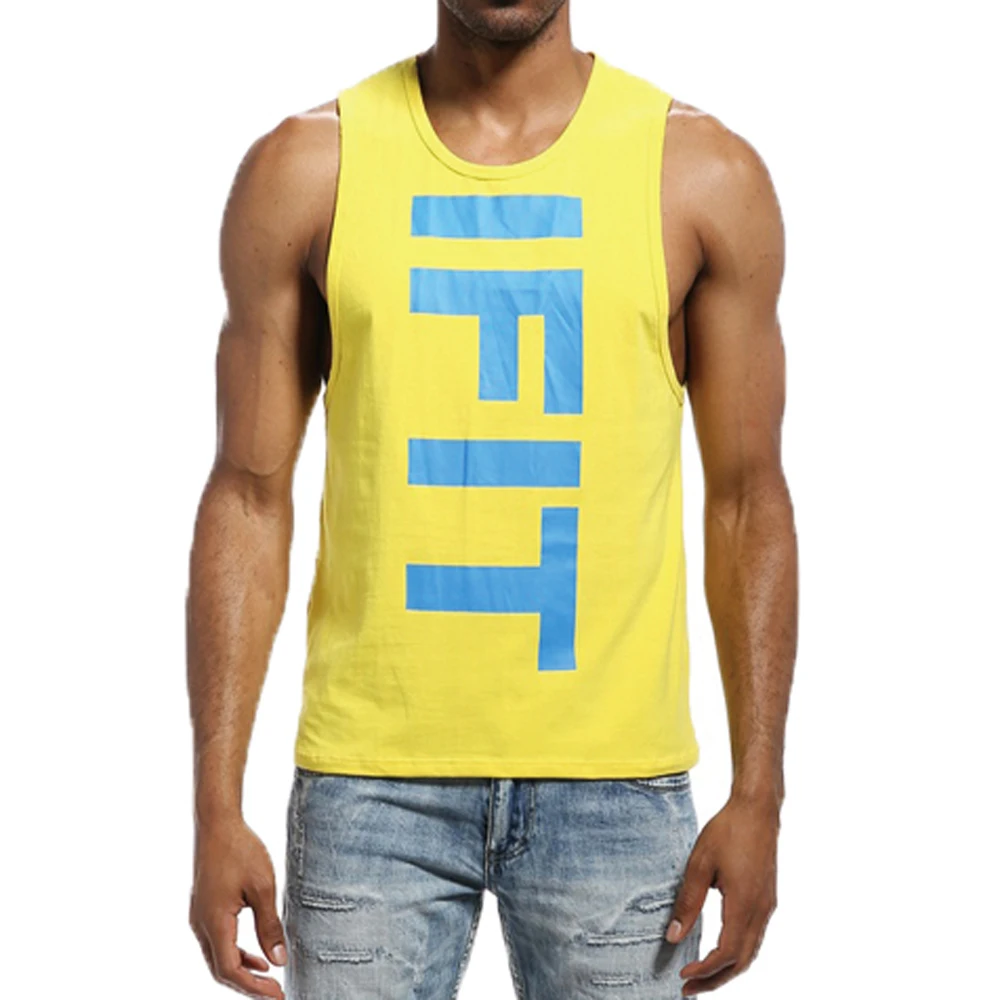 Мужской модный жилет, хлопковые майки, топы, домашняя одежда для сна, Повседневная однотонная майка, большой свободный размер, повседневная безрукавка Gar для мужчин