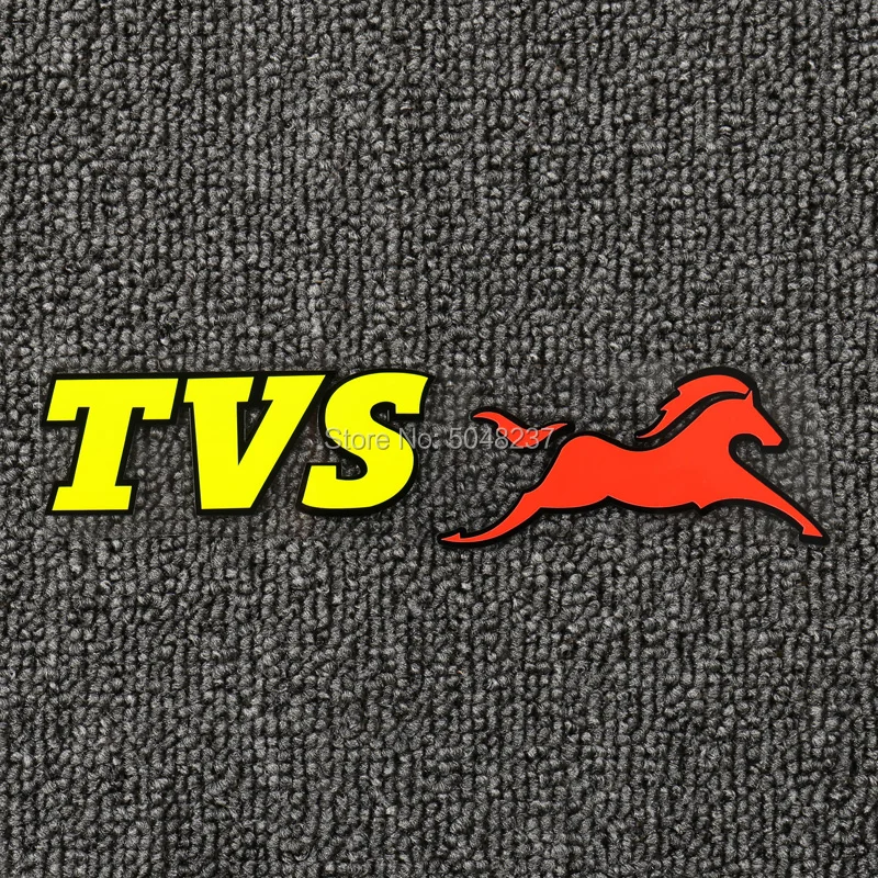 

FASP PVC fluorescent sticker red yellow Decal for TVS apache motorcycle