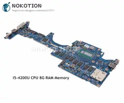 NOKOTION ZIPS1 LA-A341P основная плата для lenovo yoga S1 Материнская плата ноутбука SR170 I5-4200U Процессор 8 ГБ Оперативная память памяти