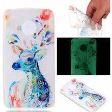 Светящийся чехол для Moto G5 чехол силиконовый чехол для телефона с веселыми рисунками милый прозрачный мягкий чехол для Motorola Moto G5 Plus 10 шт./лот