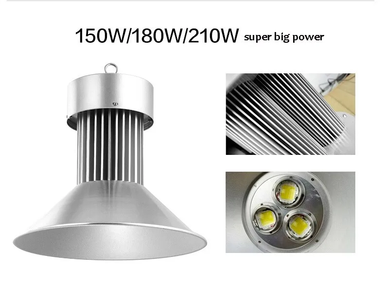 LED 100 Вт высокий свет залива AC 85-265 В Промышленные/Factory/супермаркет/горная добыча приспособление лампы освещения напольный светильник